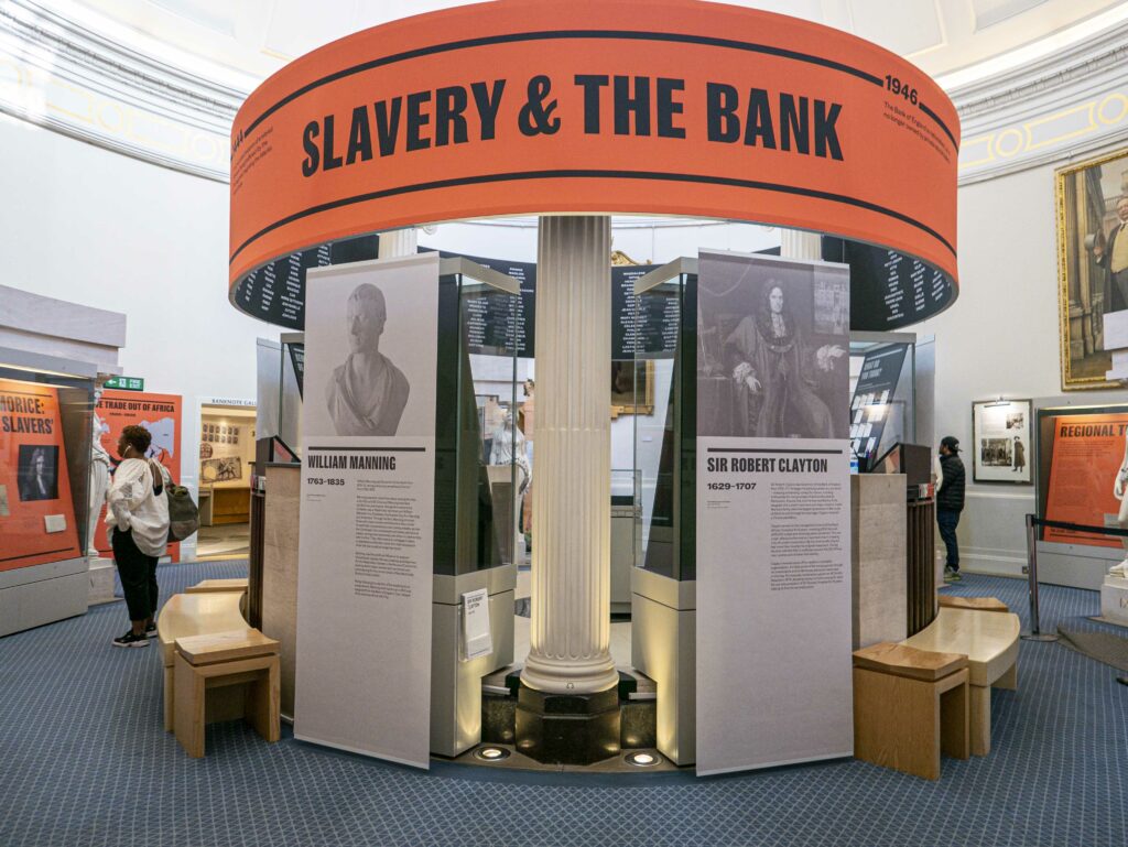 The Bank of England Museum: Slavery and the Bank exhibition 10 Slavery and the Bank