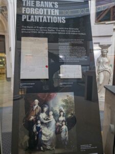 Bank of England Slavery exhibition