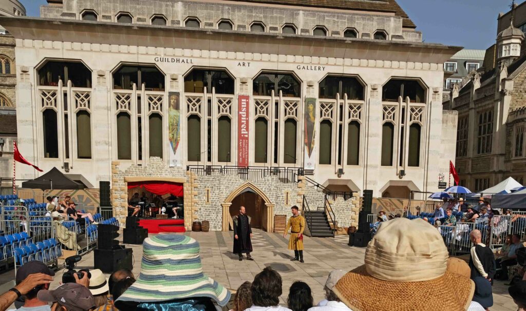 Becket Pageant - bonkers, but brilliant fun 5 Becket and Henry II