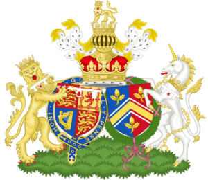 Combined coat of arms of Duke and Duchess of Cambridge