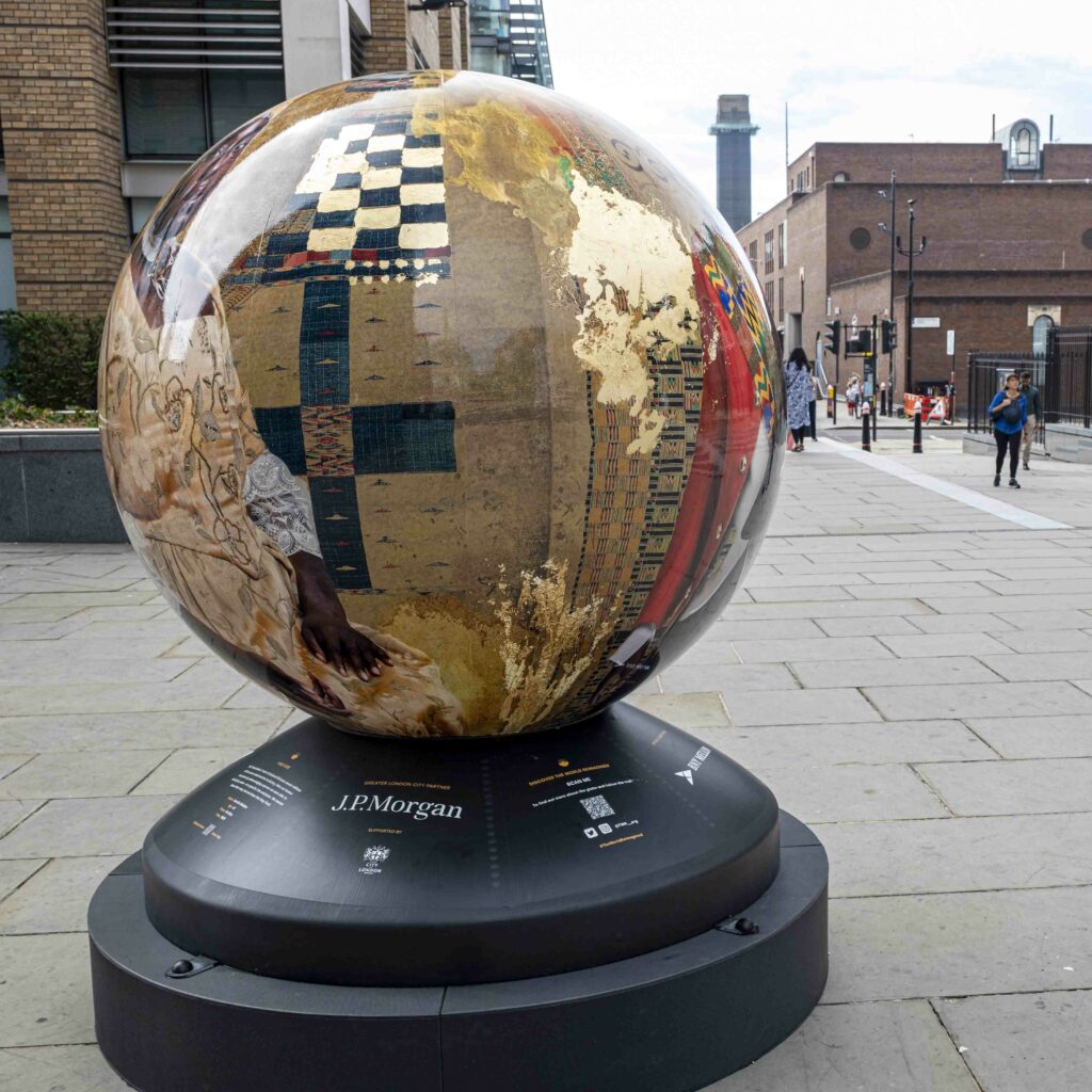 6 Best things to do in the City of London in Autumn 1 Transatlantic Globe at Millennium Birdge