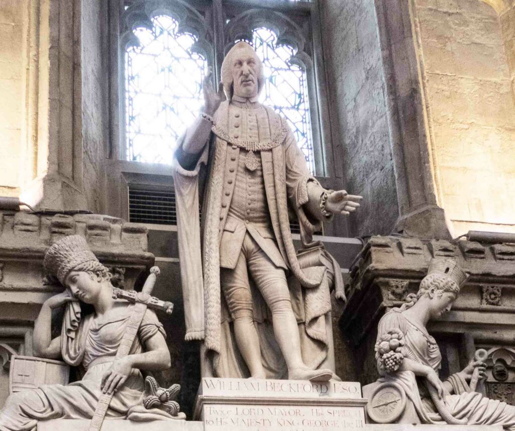 William Beckford & John Cass: Guildhall's Slaver Statues 4 Beckford thumbnail