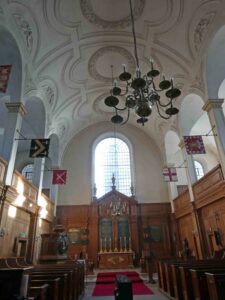 Wren Church - St Andrew by the Wardrobe interior