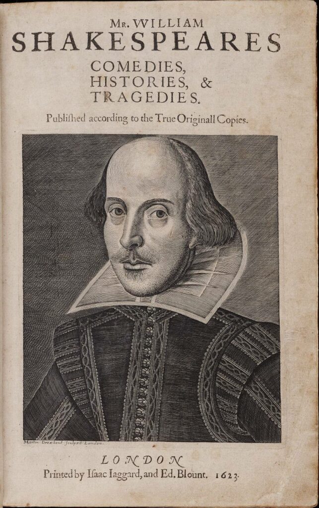 From Quills to Folios - Shakespeare and St Paul's Churchyard 6 Shakespeare's image in the First Folio