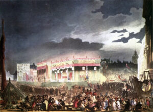 Bartholomew Fair in 1808