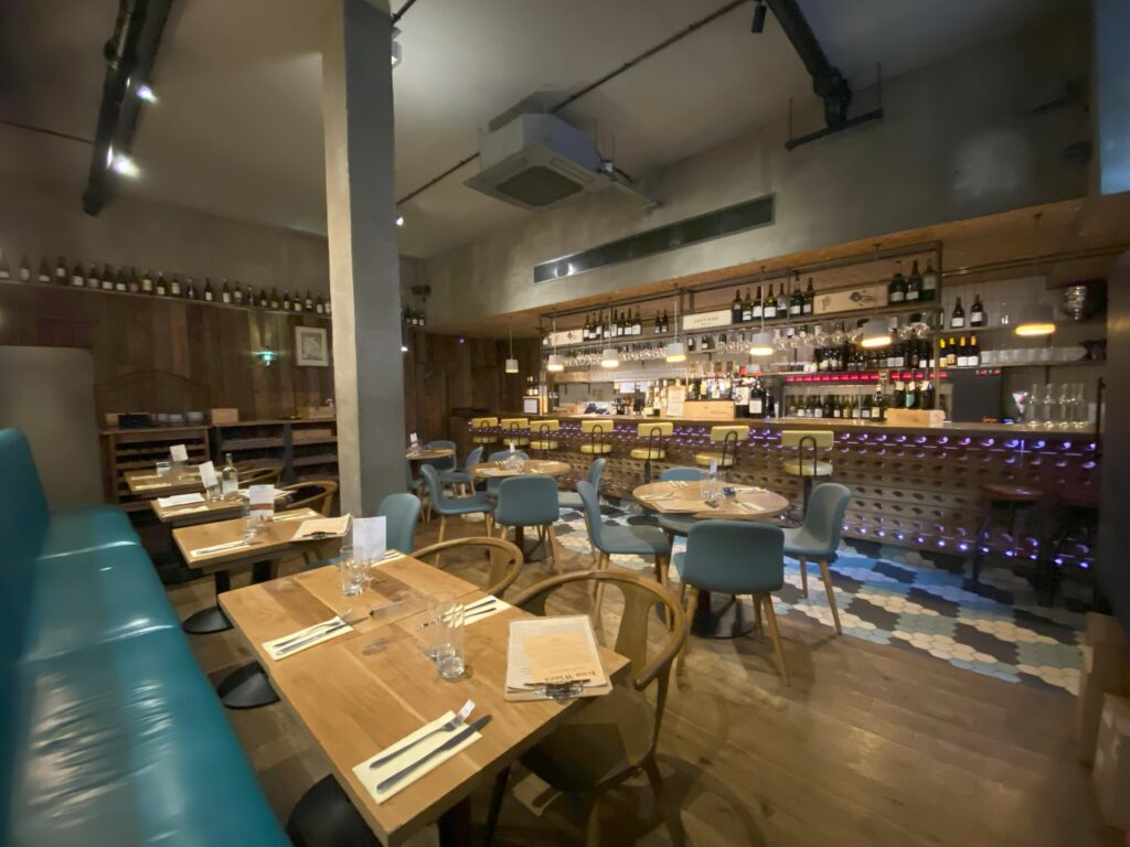 Interior of Humble Grape